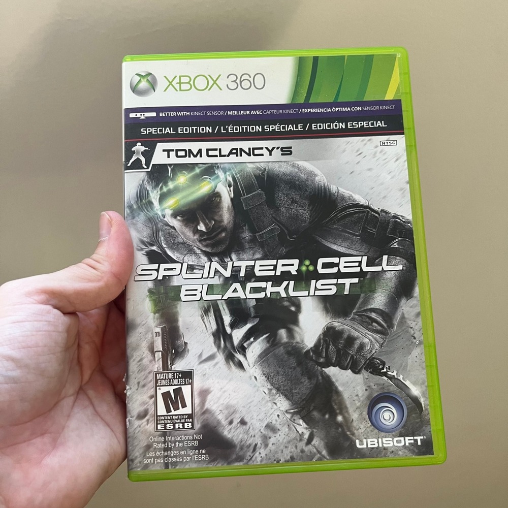 Tom Clancy's Splinter Cell Blacklist Special Edition Xbox 360 2-Disc Set NTSC